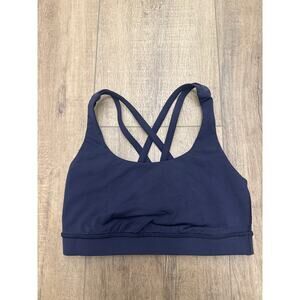 Lululemon Navy Blue energy bra size 4